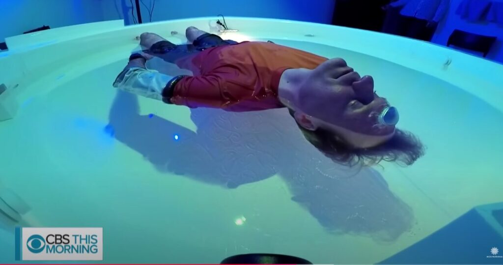 CBS This Morning cohost John Dickerson explores if sensory deprivation