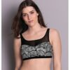 Anita Care Toliara Top, M1 6553-1, black-white, suurus B 38=75