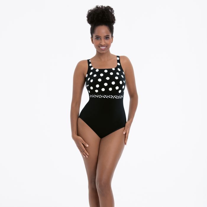 Anita Care ujumistrikoo Melilla, M3 6204, black-white, suurus B 40=80