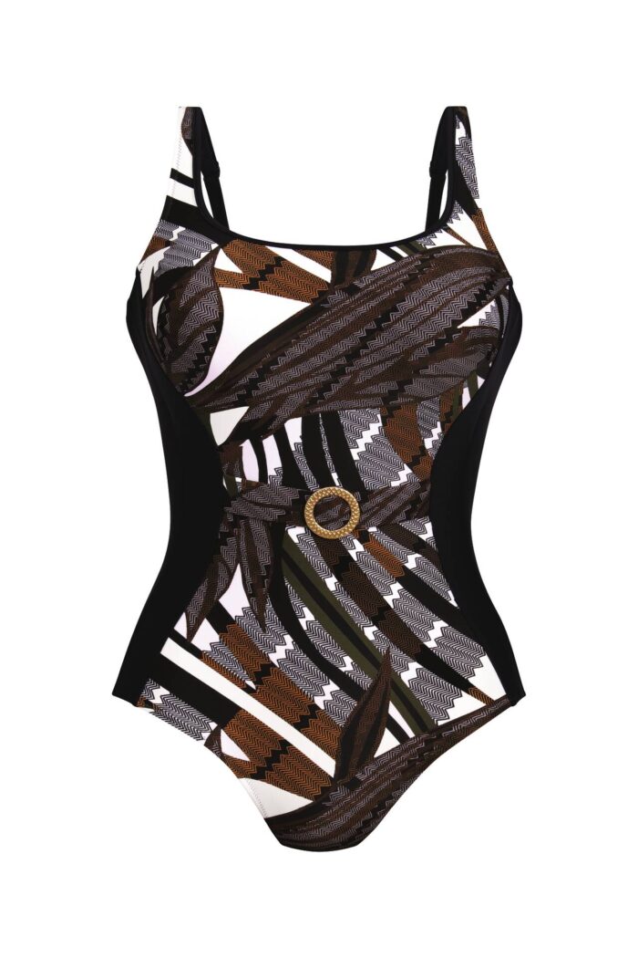 Anita Care ujumistrikoo Praia, M4 6311, black/pool blue, B 42=85
