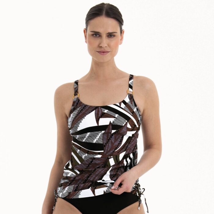 Anita Care Latina Tankini Top, M4 6594-1, black, suurus D 48=100 - Image 2